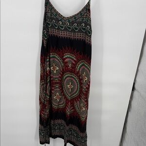 NWOT Bohemian Maxi Dress with Paisley Print unknown brand